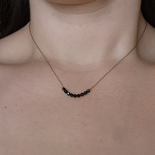 Black Garnet Necklace