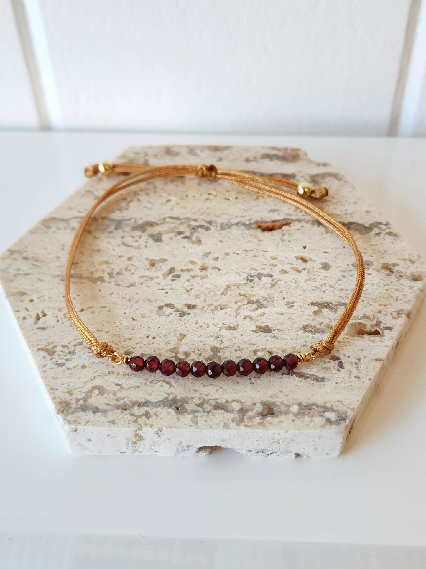 January Birthstone Bracelet