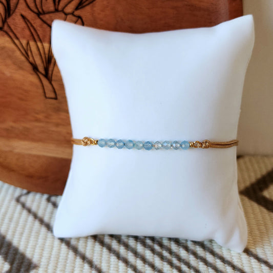 March Birthstone Bracelet