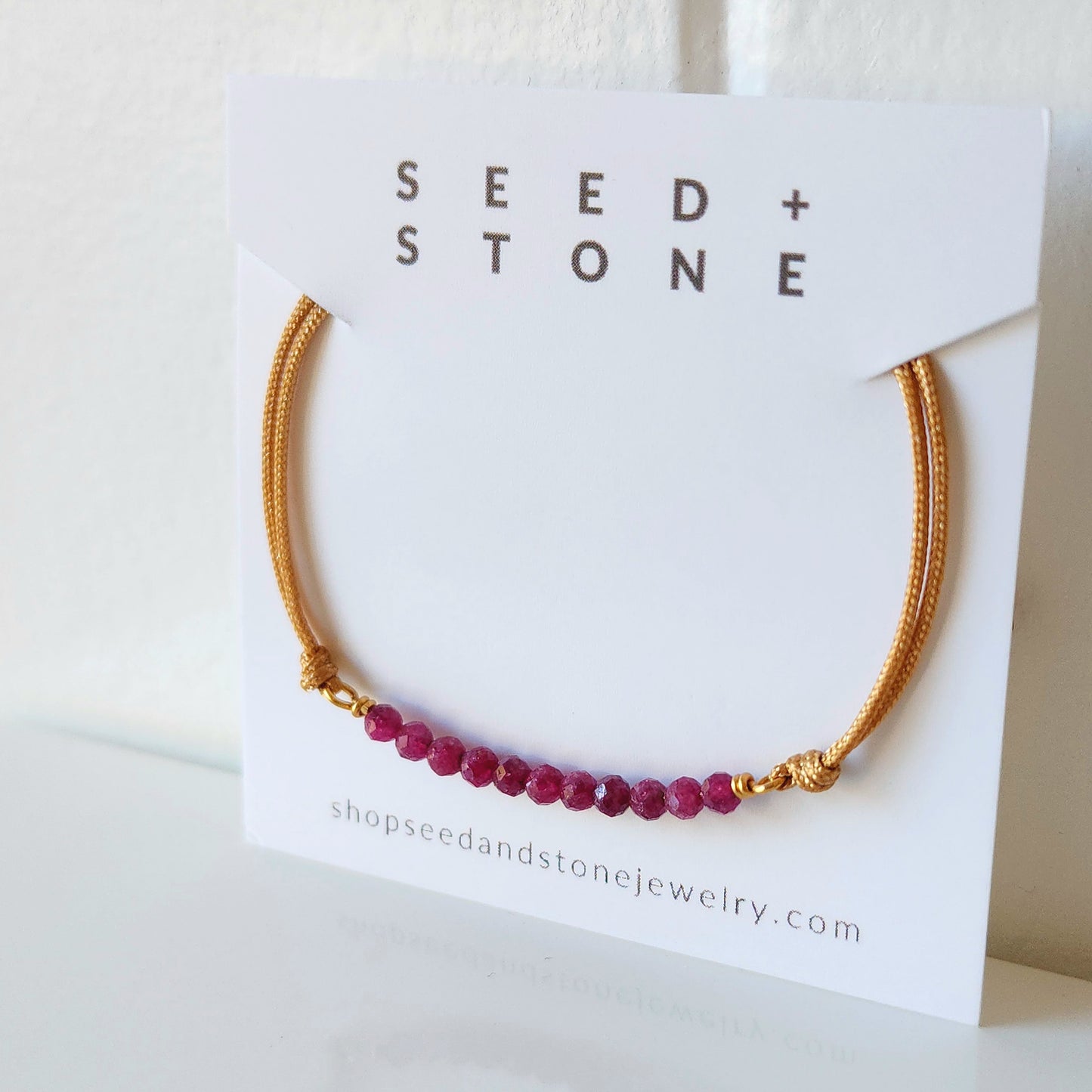 July Birthstone Bracelet